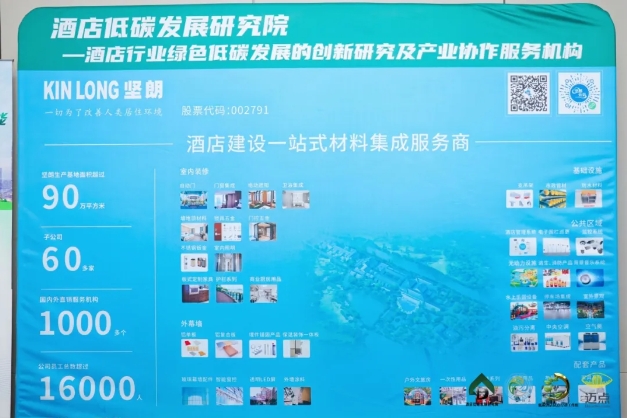 堅朗榮獲“酒店低碳配套服務商”和“酒店低碳產(chǎn)品企業(yè)”稱號